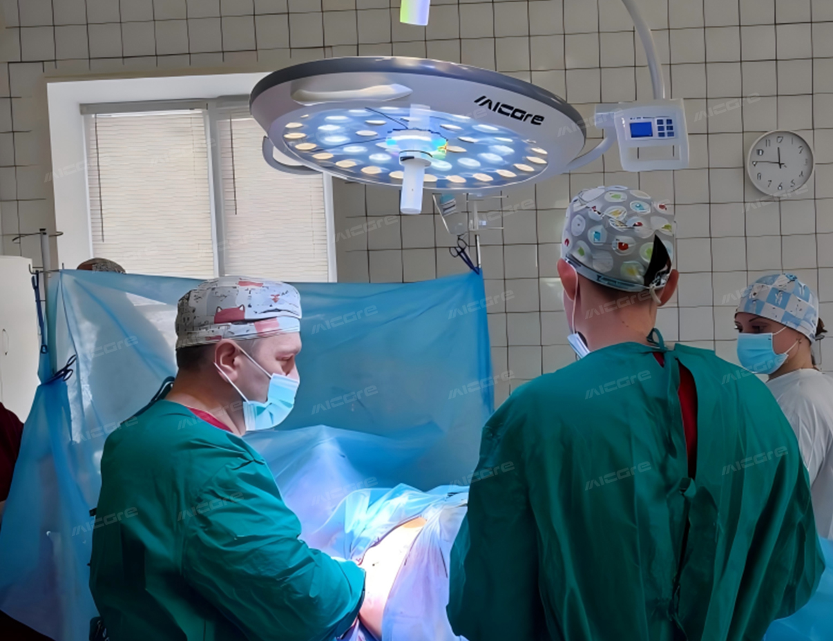 4--MICARE Multi-color LED E700700：Trusted 60 units LED Surgical Lights for Ukraine