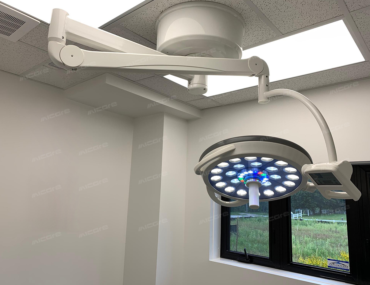 8-MICARE Multi-Color LED E5009units LED Surgical Lights for Canada VET Clinics