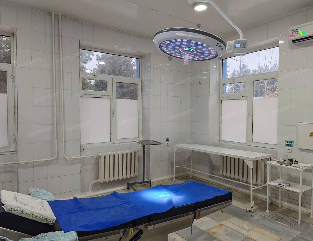 MICARE Multi-color Plus Series Trusted 248units LED Surgical Lights for Uzbekistan UNFPA Project